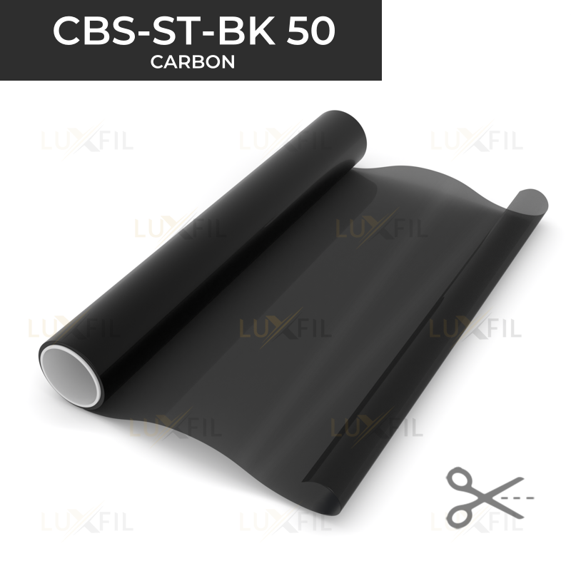 Тонировочная пленка CBS-ST-BK 5030 LUXFIL CARBON 50% (1,52*30м.) Тонировочная пленка CBS-ST-BK 5030 LUXFIL CARBON 50% (1,52*30м.)