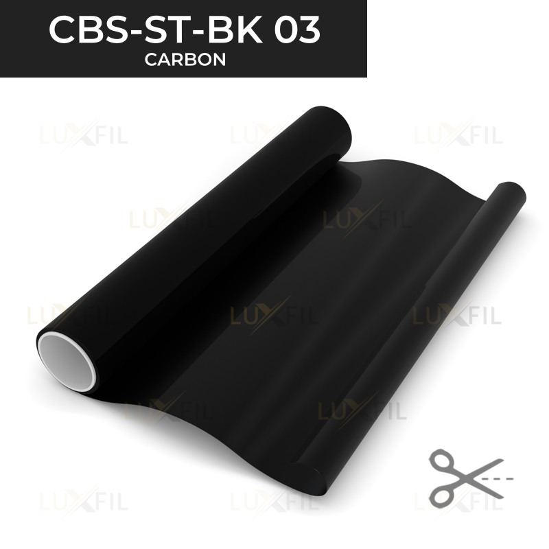 Тонировочная пленка CBS-ST-BK 0330 LUXFIL CARBON 3% (1,52*30м.) Тонировочная пленка CBS-ST-BK 0330 LUXFIL CARBON 3% (1,52*30м.)