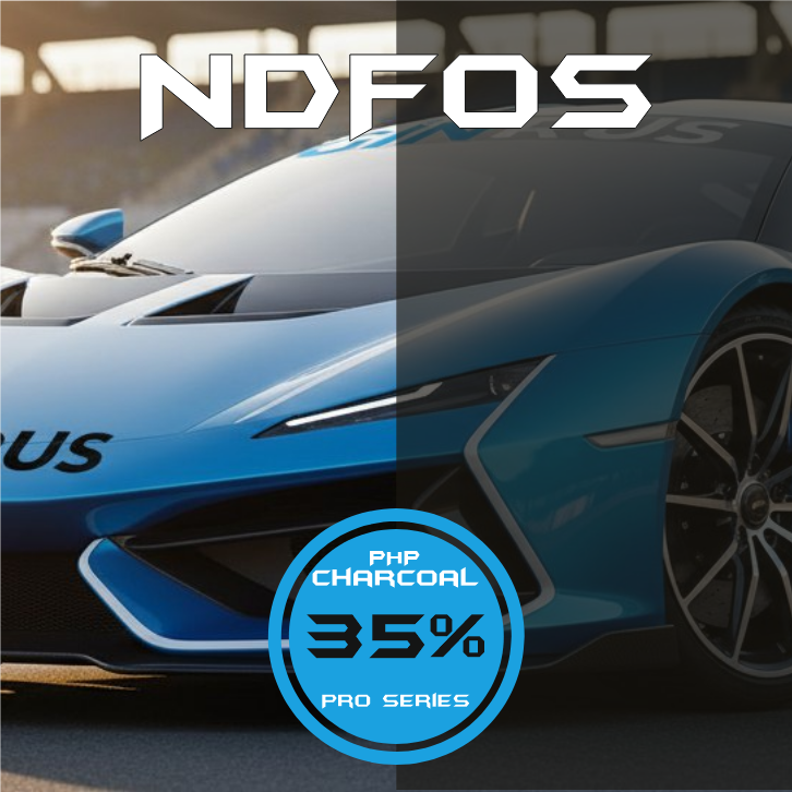 35% Пленка NDFOS PHP Charcoal 35 (1.524) (45,6 м2) тонировочная (пог.м)