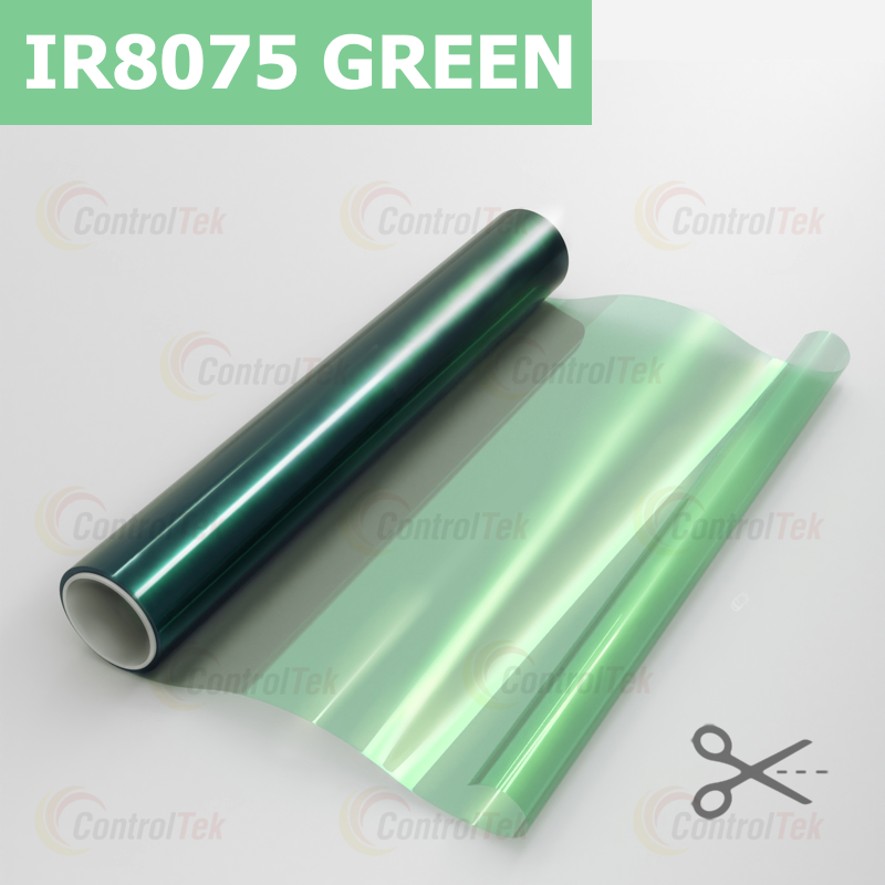 Пленка тонировочная, теплоотражающая, атермальная ControlTek GREEN blue IR8075 (1,52*30м.) Пленка тонировочная, теплоотражающая, атермальная ControlTek GREEN blue IR8075 (1,52*30м.)
