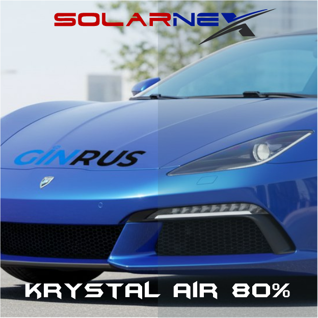 80% SOLARNEX KRYSTAL 80C GREEN, Атермальная премиальная пленка, зеленый 1,52*30м