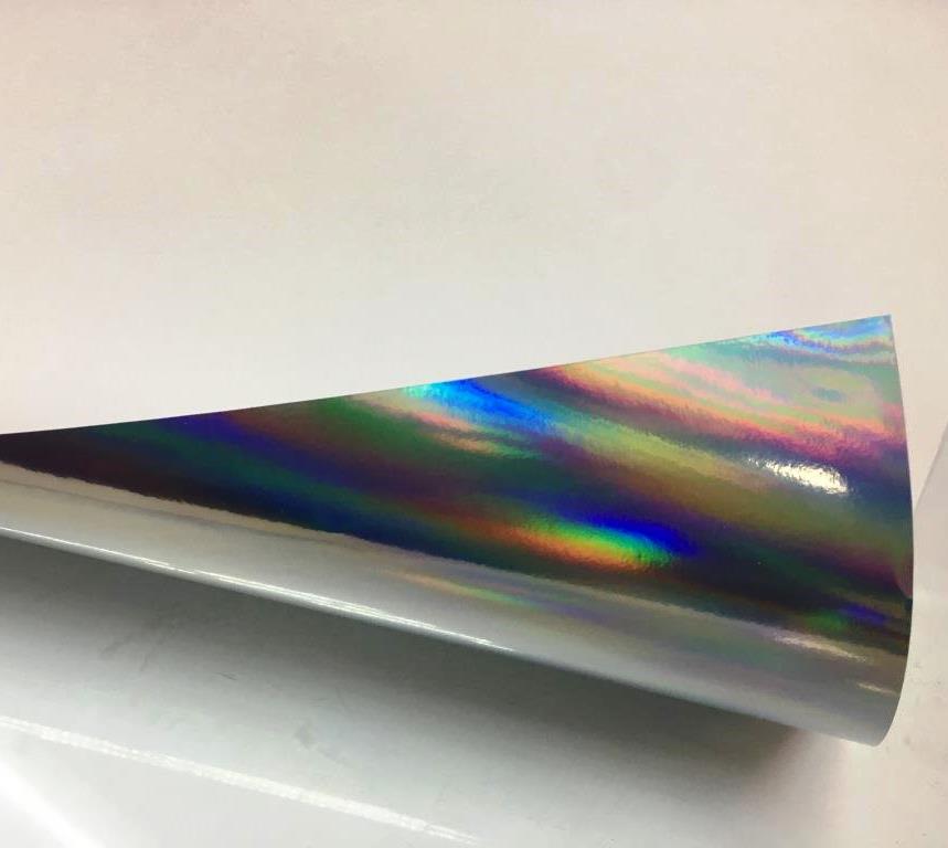 Пленка голографическая для печати, WH 6003 Hologram Vinyl, ширина 1,37*50м., 119 мкрн.