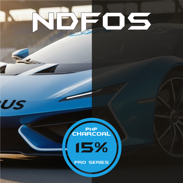 15% Пленка NDFOS PHP Charcoal 15 (1.524) (45,6 м2) тонировочная (пог.м)