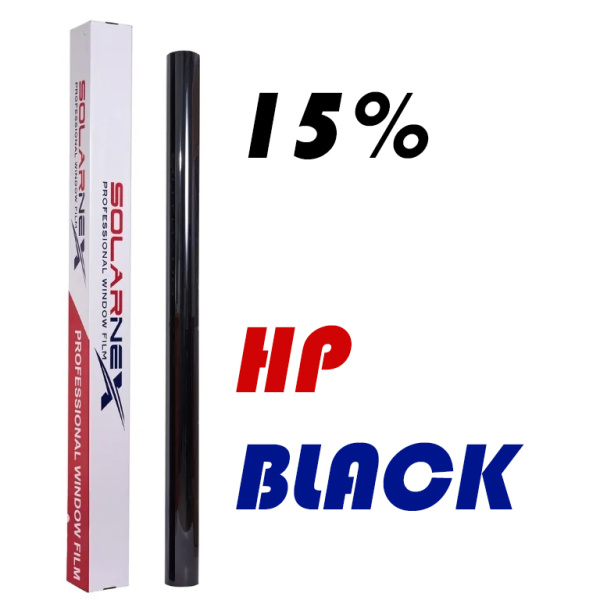 Автомобильная тонировочная пленка SOLARNEX HP BLACK 15 (1,52мх30м) Металл Эко Автомобильная тонировочная пленка SOLARNEX HP BLACK 15 (1,52мх30м) Металл Эко