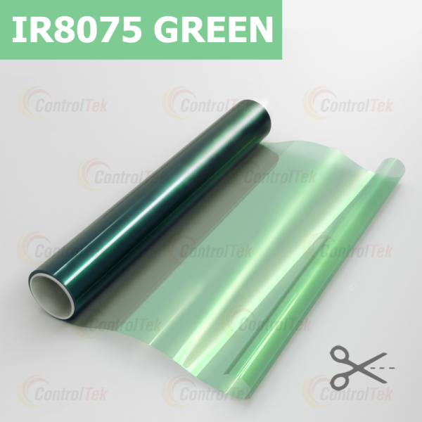 Пленка тонировочная, теплоотражающая, атермальная ControlTek GREEN blue IR8075 (1,52*30м.) Пленка тонировочная, теплоотражающая, атермальная ControlTek GREEN blue IR8075 (1,52*30м.)