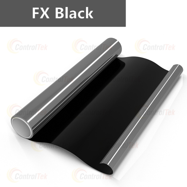 Пленка тонировочная с зеркальным эффектом FX Black 15 ControlTek, (1,524x30м.) Пленка тонировочная с зеркальным эффектом FX Black 15 ControlTek, (1,524x30м.)