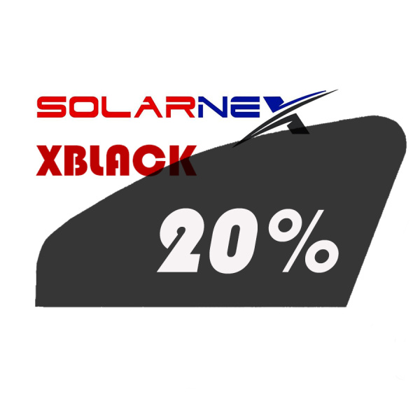 20% Solarnex XBLACK тонировочная пленка 20% Solarnex XBLACK тонировочная пленка