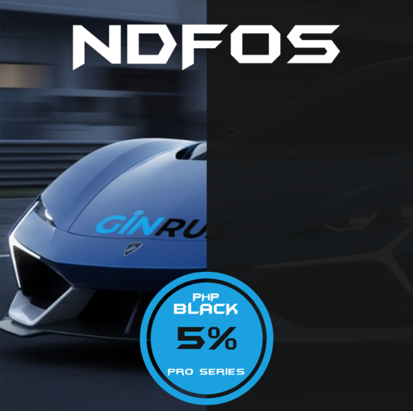 5% Пленка NDFOS PНР BLACK PRO 05 (30м*1,52, 45,6 кв.м)