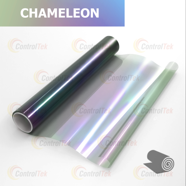 Тонировочная пленка CHAMELEON 83% ControlTek (30 х 1,524) сине-фиолетовый Тонировочная пленка CHAMELEON 83% ControlTek (30 х 1,524) сине-фиолетовый