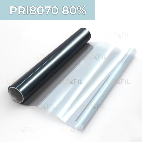 PRI Ceramic 8070 Атермальная Luxfil серо-голубая (керамика) 80% теплоотражающая пленка,  (1,52*30м.) PRI Ceramic 8070 Атермальная Luxfil серо-голубая (керамика) 80% теплоотражающая пленка,  (1,52*30м.)
