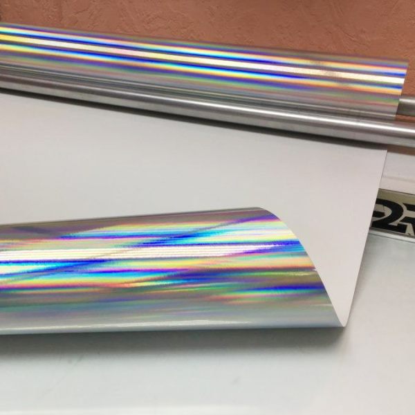Пленка голографическая для печати, WH6003 Hologram Vinyl, Laser Film (50м, 1,27м)
