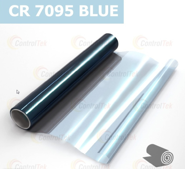 Атермальная CR 7095 BLUE ControlTek тонировочная пленка (1,52*30м.), светопропускание 72%, IR95% Атермальная CR 7095 BLUE ControlTek тонировочная пленка (1,52*30м.), светопропускание 72%, IR95%