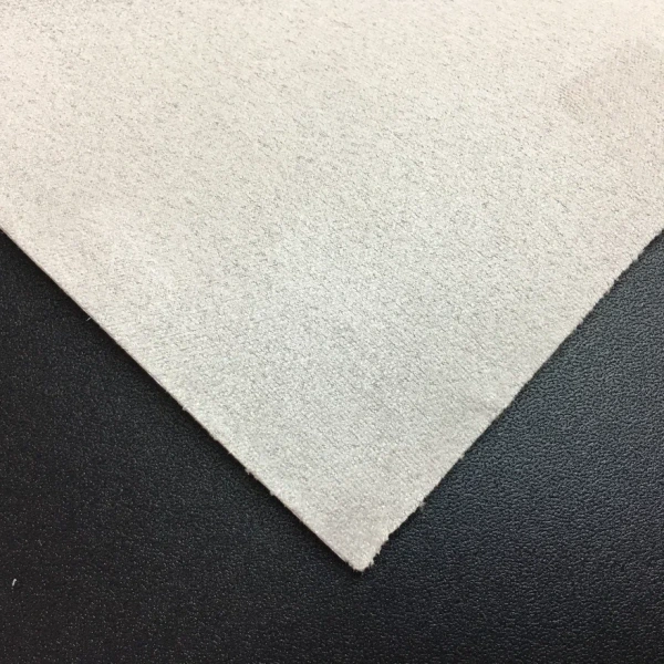 Пленка Алькантара светло-серая на клею 1,5*15м