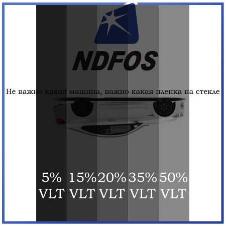 15% Пленка NDFOS PНР BLACK PRO 15 (30м*1,52, 45,6 кв.м)