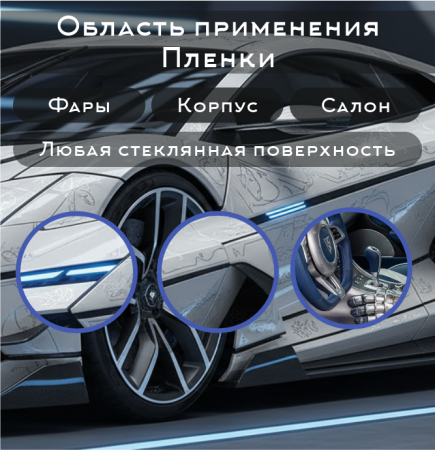 Автомобильная, полиуретановая пленка SPECTROLL  PPF III '60 (1,524х15м.) 190 мкрн