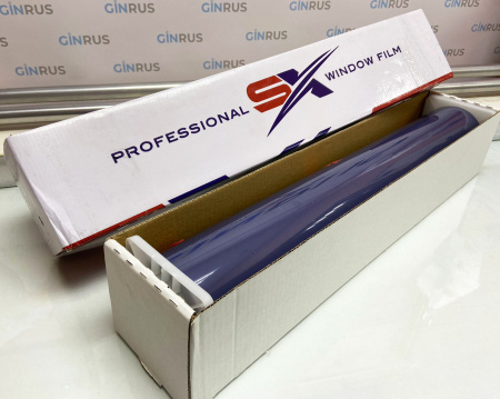 TPU GREY-HD Антигравийная фарная полиуретановая серо-фиолетовая пленка 0.6х15м