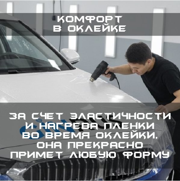 Гибридная прозрачная пленка TPH 1,52*15 м ControlTek 185мкрн